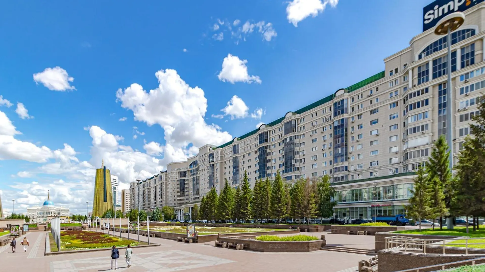 Просторная 4Х Комнатная Квартира Рядом С Байтереком Nur-Sultan